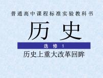 历史选修1 历史上重大改革回眸雅典民主政治的奠基石教课内容ppt课件