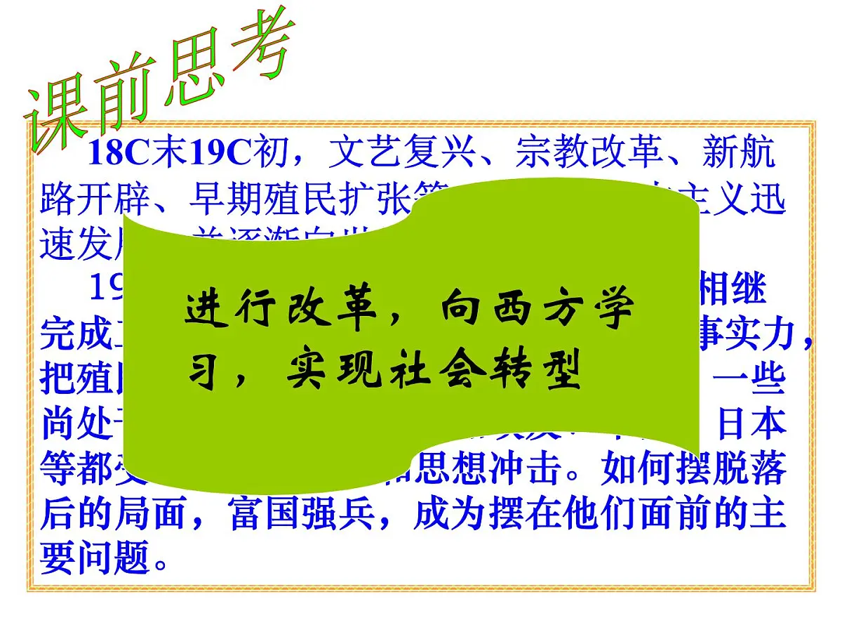 人教版 (新课标)高中历史选修1 6-1《18世纪末19世纪初的埃及》课件第3页