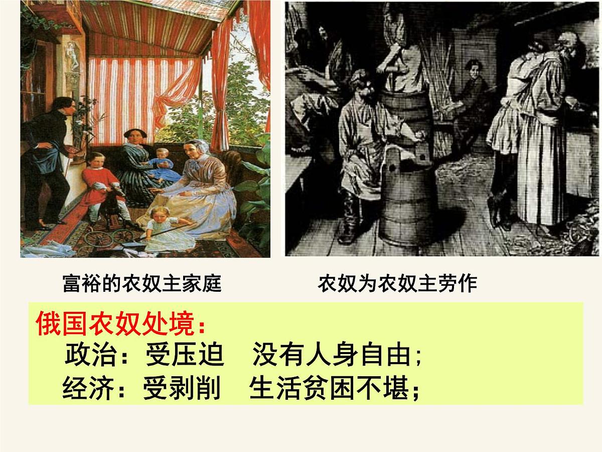 人教版 (新课标)高中历史选修1 7-1《19世纪中叶的俄国》课件第7页