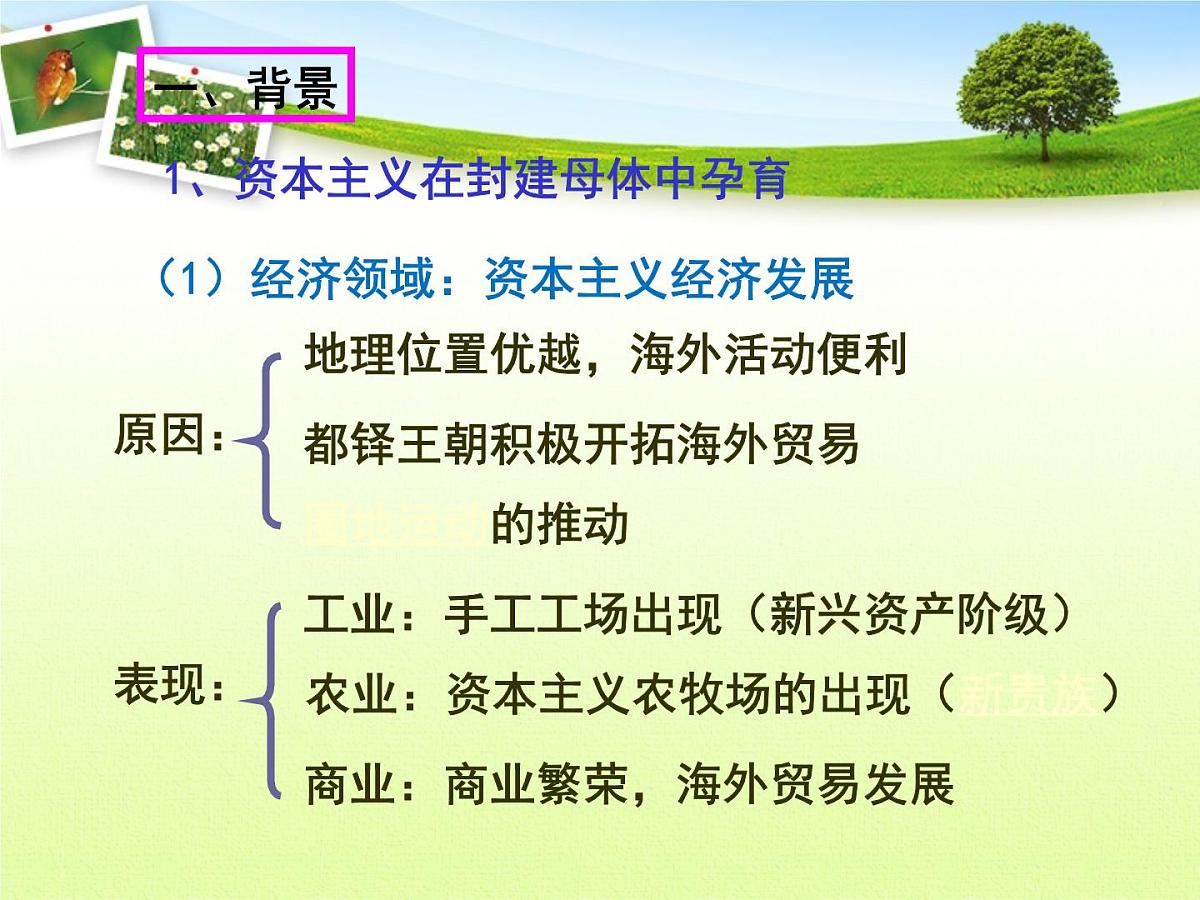 人教版 (新课标)高中历史选修2 2-1《英国议会与王权矛盾的激化》课件第3页