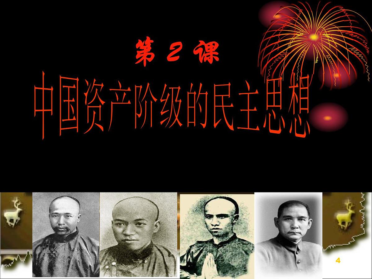 人教版 (新课标)高中历史选修2 6-2《中国资产阶级的民主思想》课件第4页