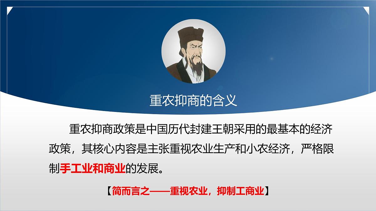 课件—人民版高中历史必修2 1-4《古代中国的经济政策》第6页