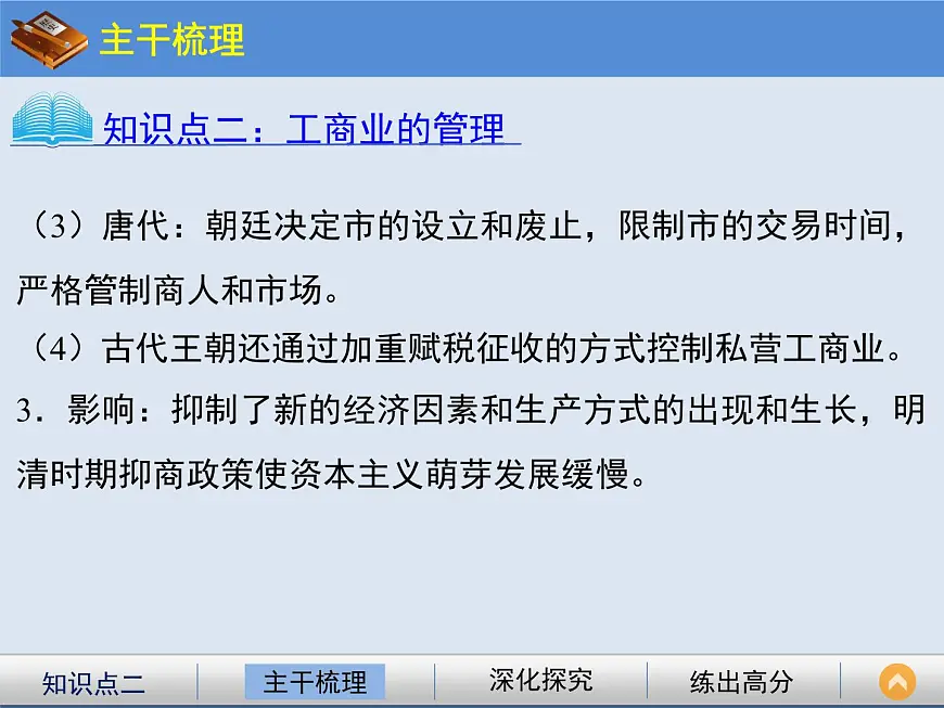 人民版高中历史必修2 1-4《古代中国的经济政策》课件第6页