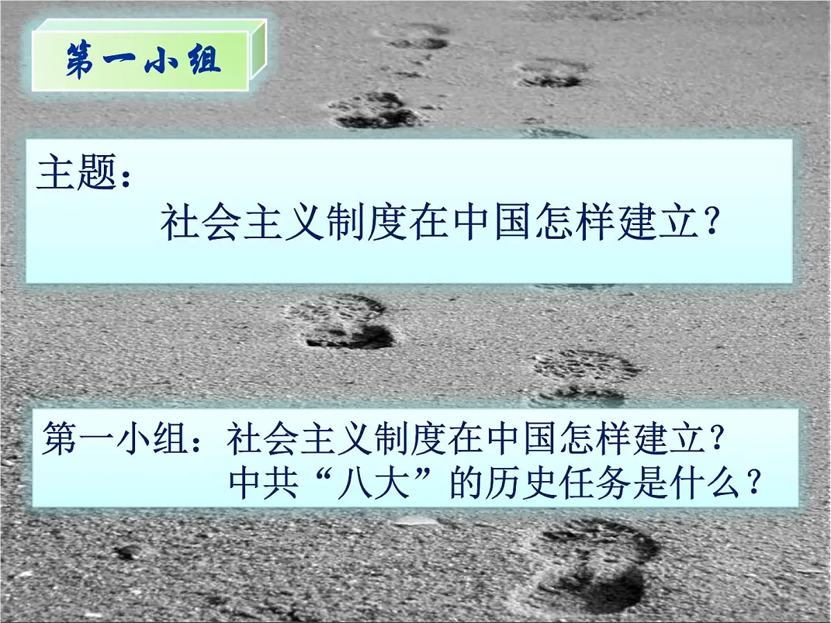 课件—人民版高中历史必修2 3-1《社会主义建设在探索中曲折发展》第7页