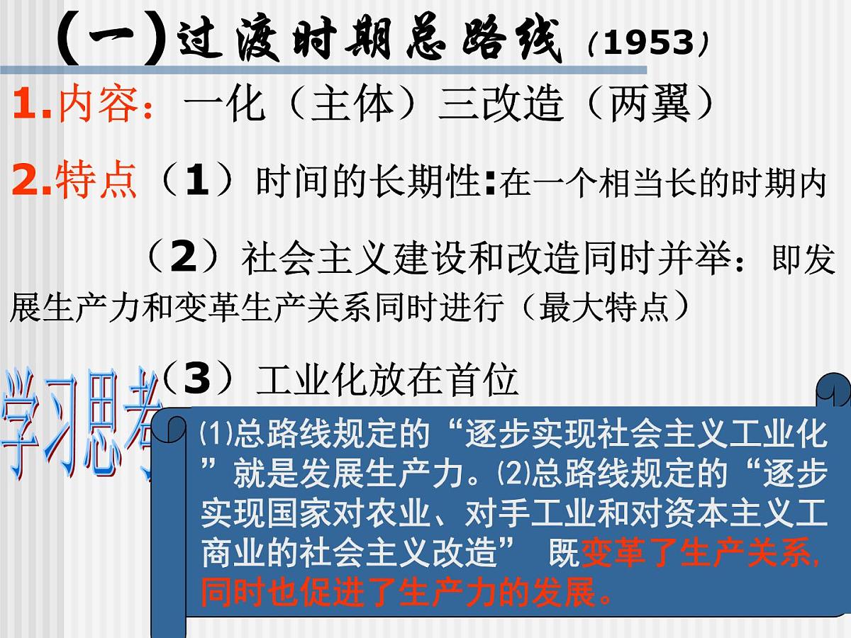 人民版高中历史必修2 3-1《社会主义建设在探索中曲折发展》课件第4页