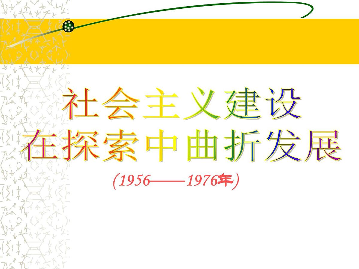 人民版高中历史必修2 3-1《社会主义建设在探索中曲折发展》课件第2页