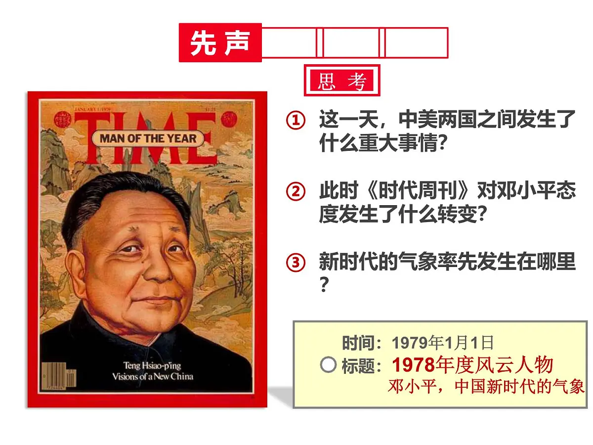 课件—人民版高中历史必修2 3-2《伟大的历史性转折》第7页