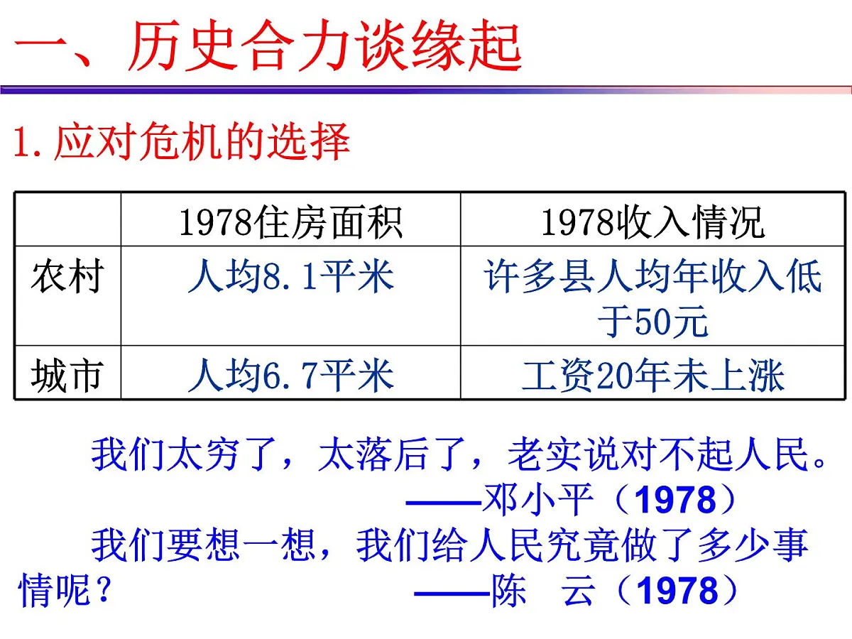 课件—人民版高中历史必修2 3-2《伟大的历史性转折》第3页