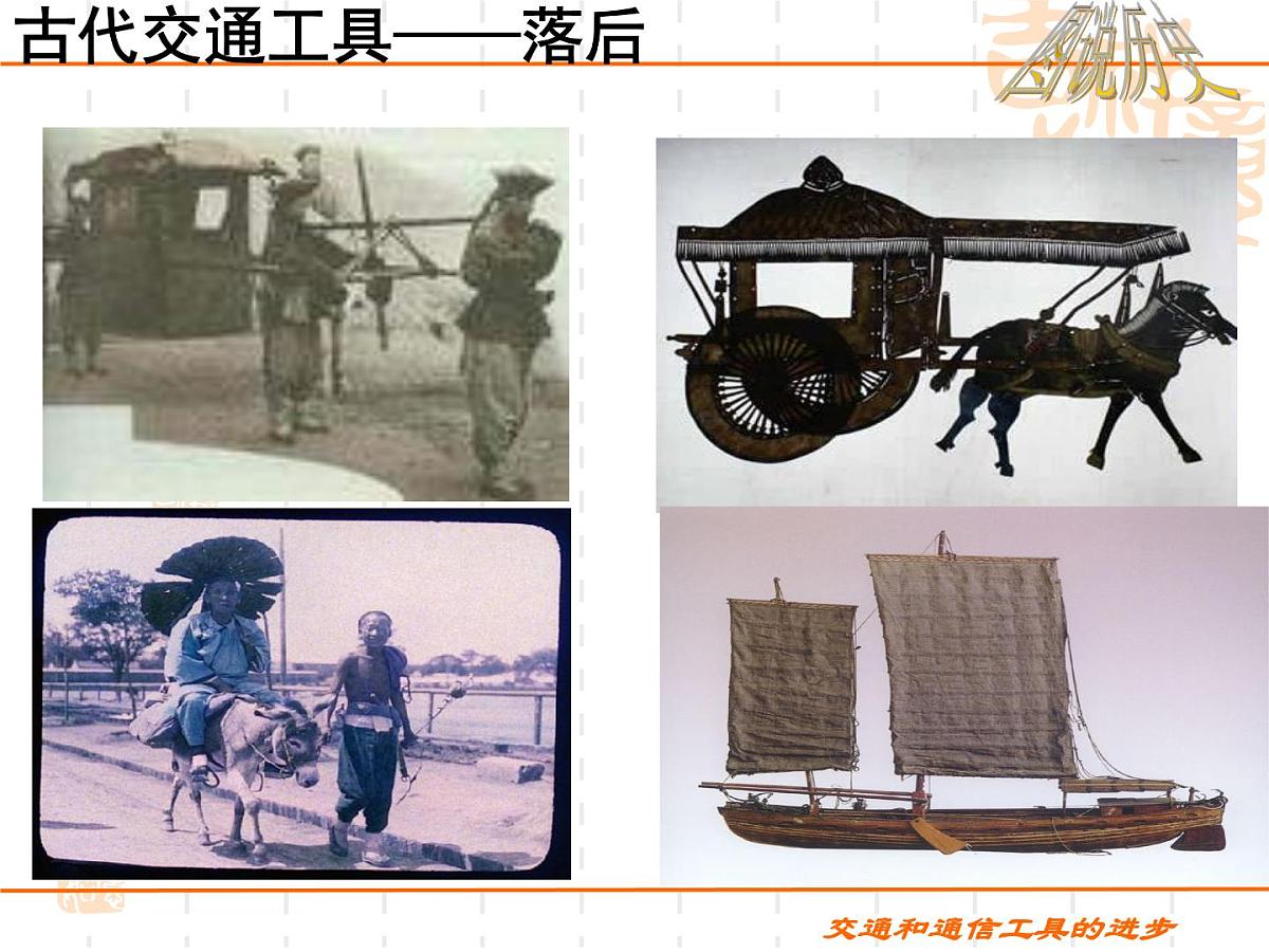 课件—人民版高中历史必修2 4-2《交通和通信工具的进步》第4页