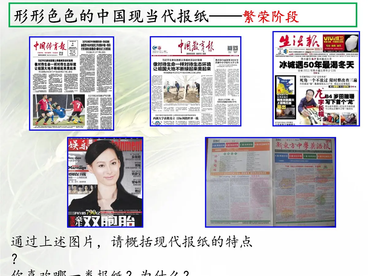 课件—人民版高中历史必修2 4-3《大众传播媒介的更新》第4页