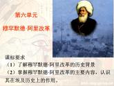 人教版 (新课标)高中历史选修1 6-2《穆罕默德 阿里改革的主要内容》课件