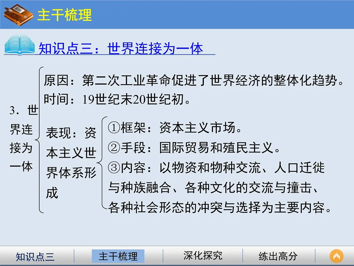 人民版高中历史必修2 5-4《走向整体的世界》课件第8页