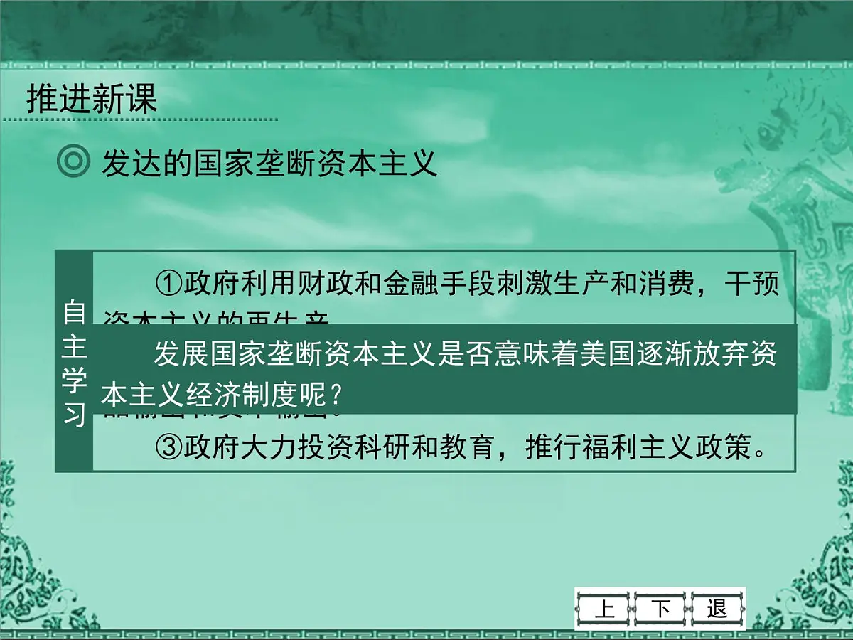 人民版高中历史必修2 6-3《当代资本主义的新变化》课件第6页