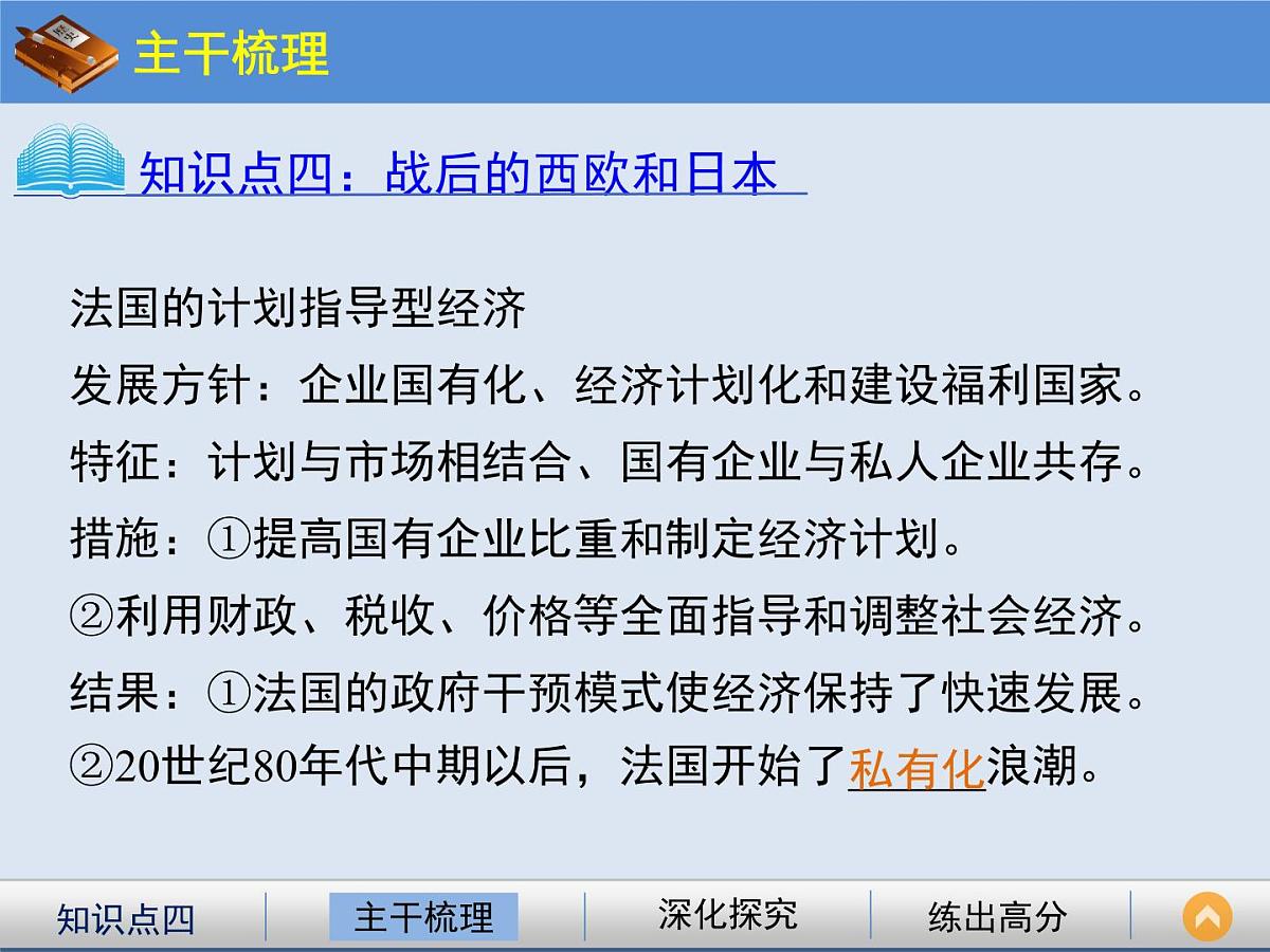 人民版高中历史必修2 6-3《当代资本主义的新变化》课件第7页