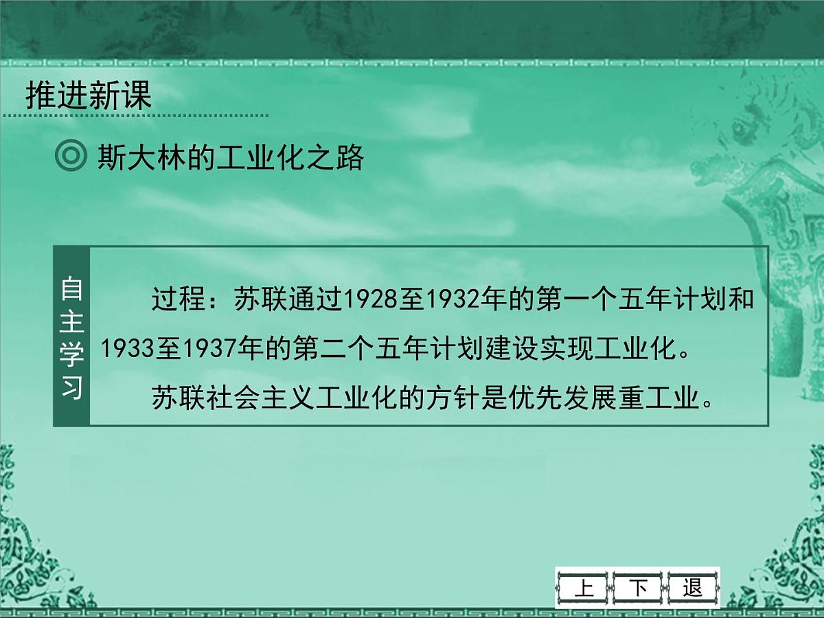 人民版高中历史必修2 7-2《斯大林模式的社会主义建设道路》课件第4页