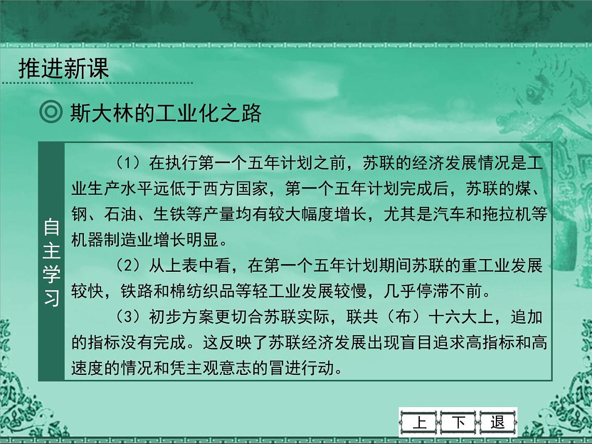 人民版高中历史必修2 7-2《斯大林模式的社会主义建设道路》课件第6页