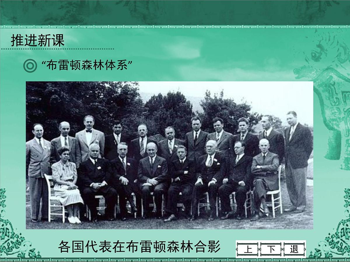 人民版高中历史必修2 8-1《二战后资本主义世界经济体系的形成》课件第3页