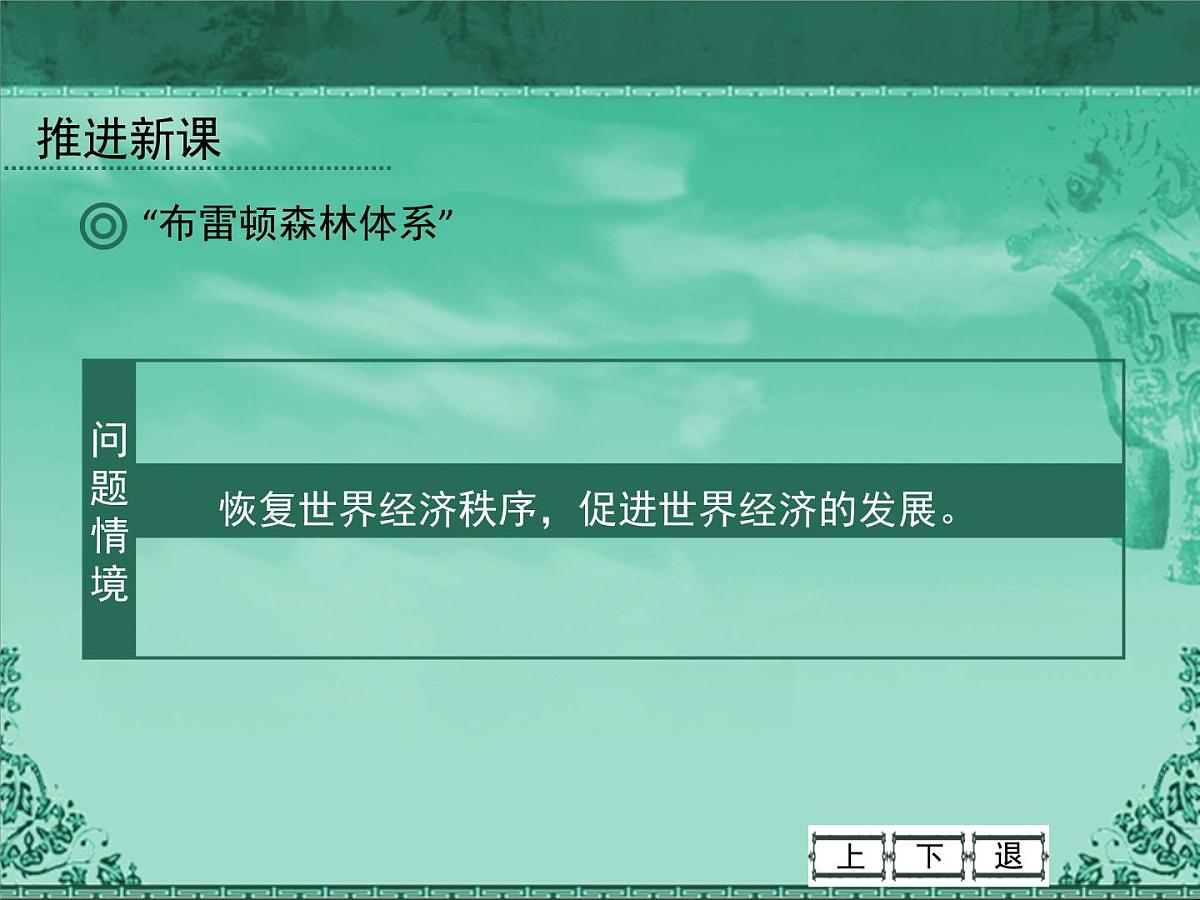 人民版高中历史必修2 8-1《二战后资本主义世界经济体系的形成》课件第7页
