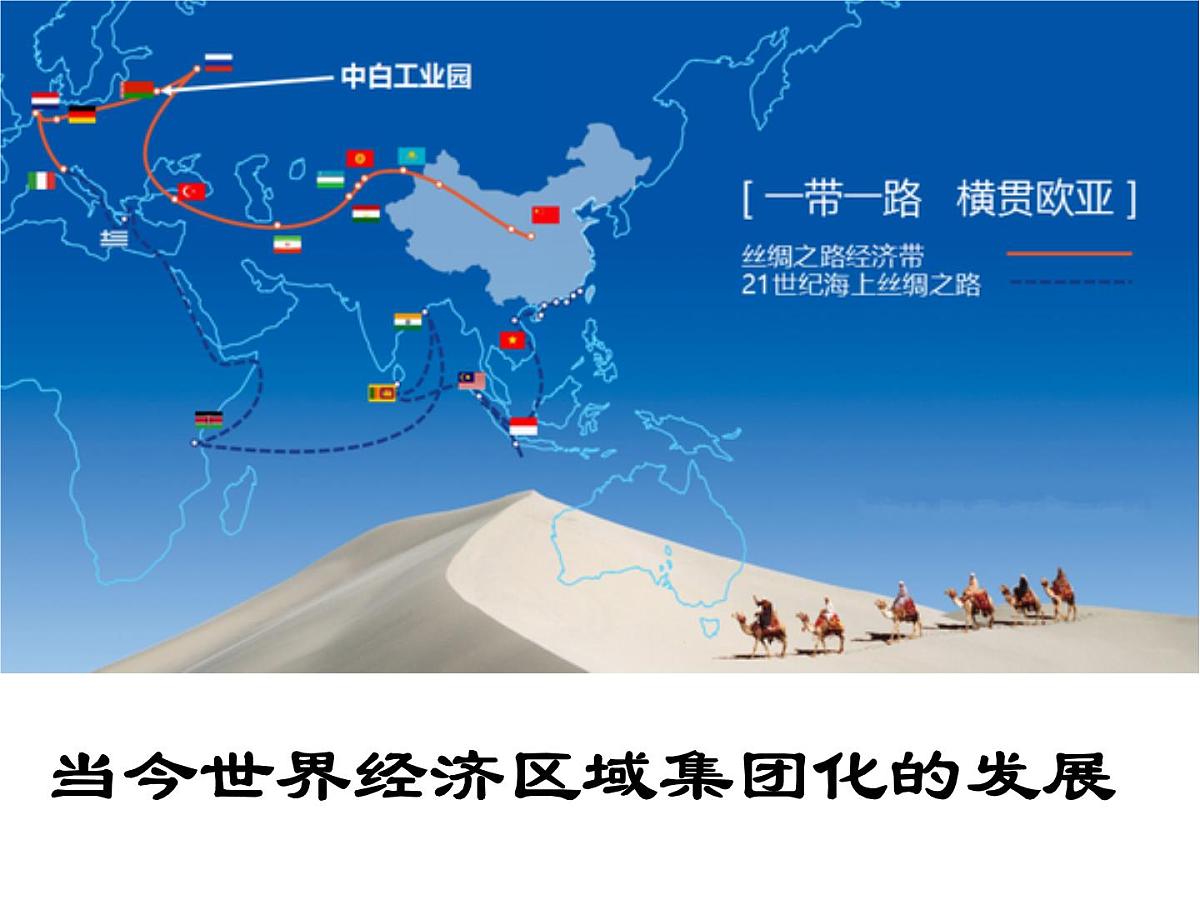人民版高中历史必修2 8-2《当今世界经济区域集团化的发展》课件第1页