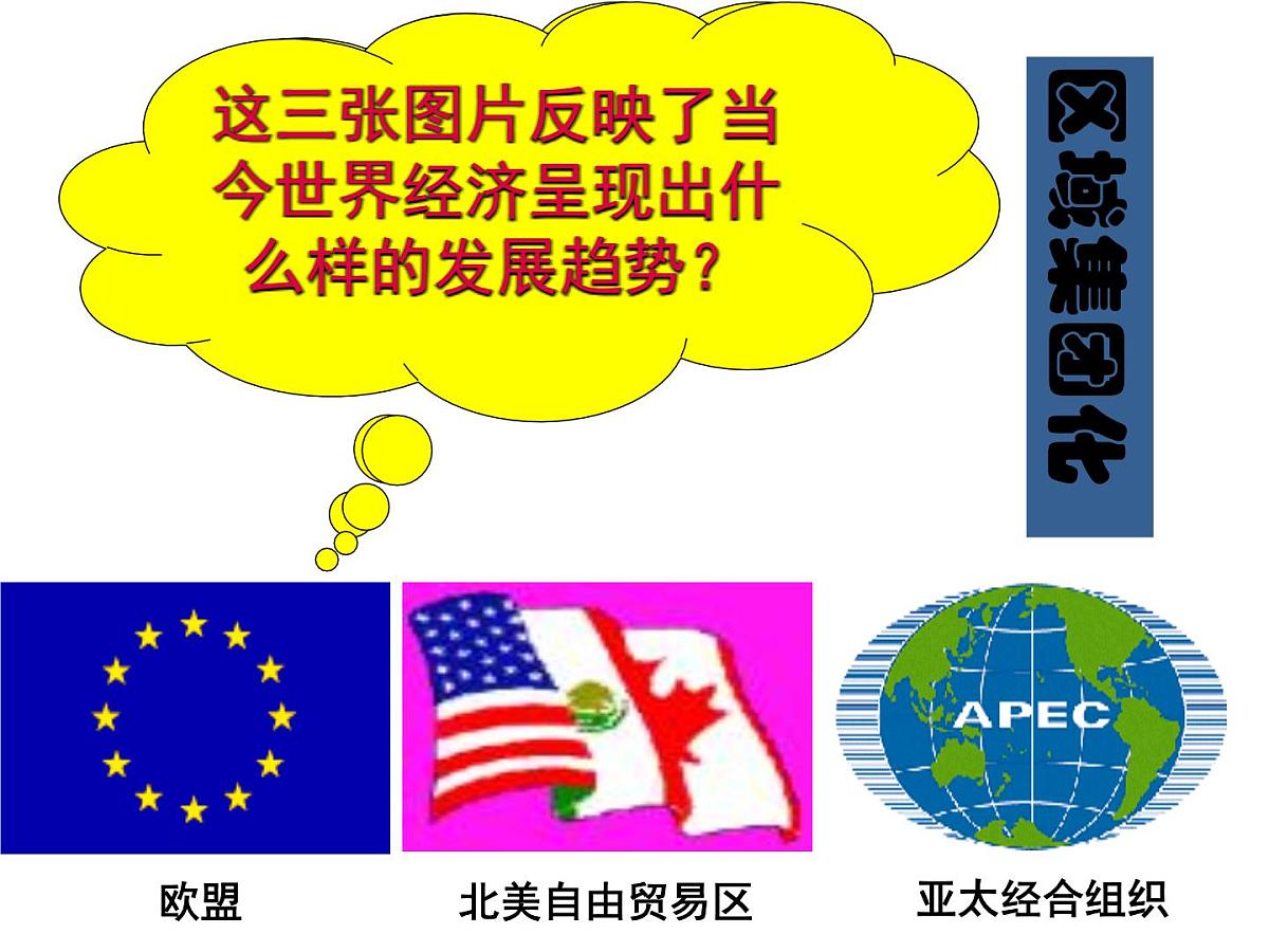 人民版高中历史必修2 8-2《当今世界经济区域集团化的发展》课件第3页