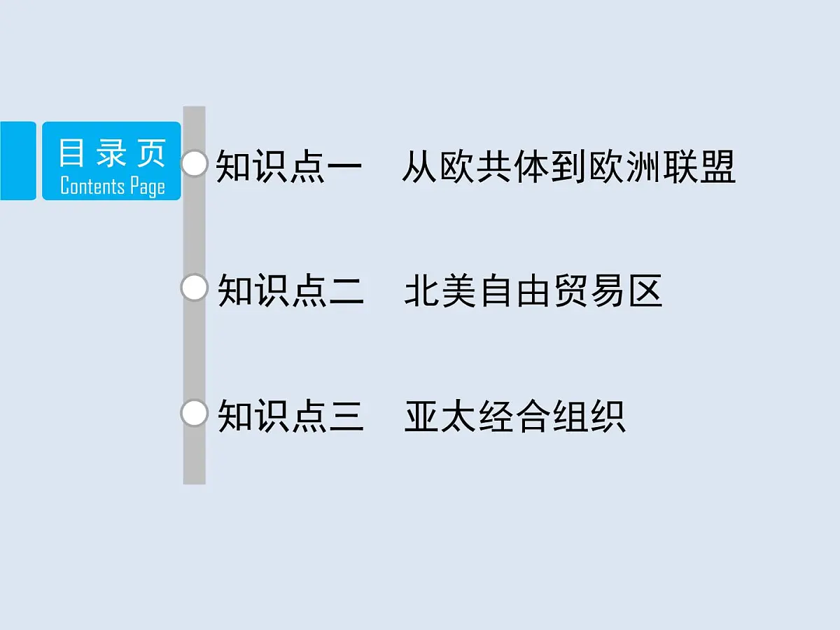 人民版高中历史必修2 8-2《当今世界经济区域集团化的发展》课件第2页