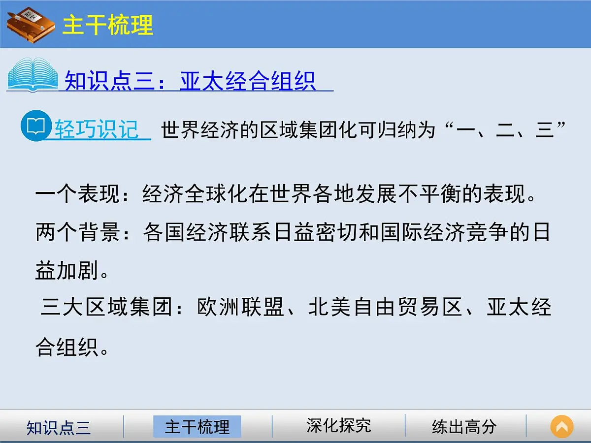 人民版高中历史必修2 8-2《当今世界经济区域集团化的发展》课件第6页