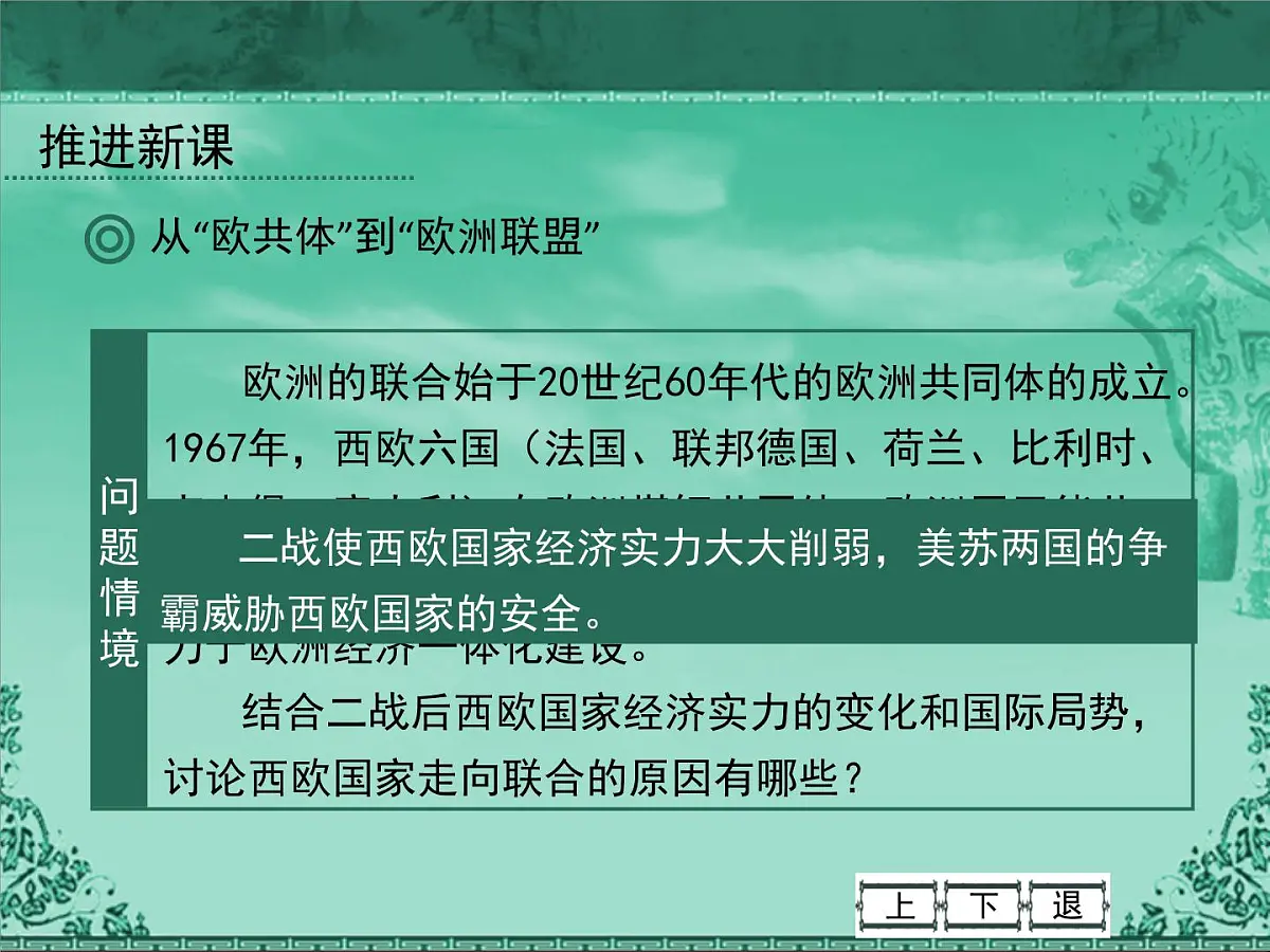 人民版高中历史必修2 8-2《当今世界经济区域集团化的发展》课件第4页
