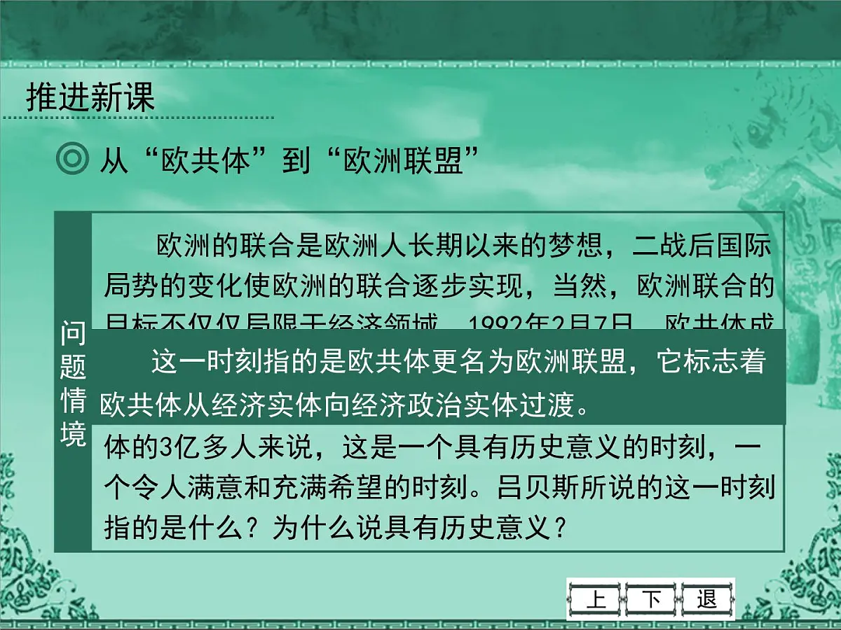 人民版高中历史必修2 8-2《当今世界经济区域集团化的发展》课件第5页