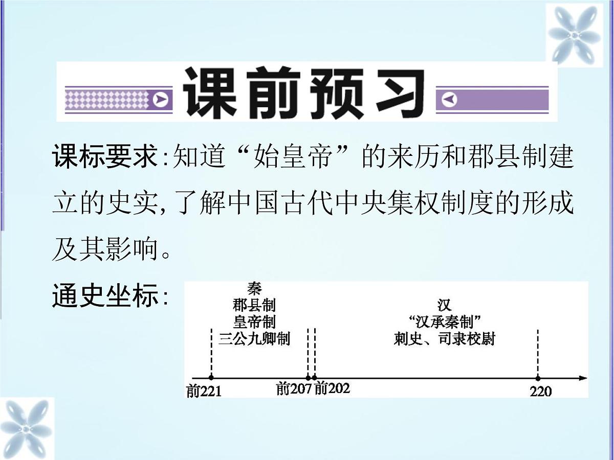 人民版高中历史必修1 1-2《走向“大一统”的秦汉政治》合作探究型课件第3页