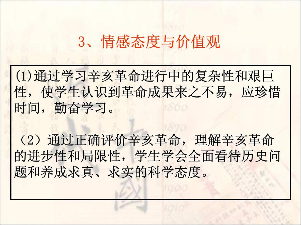 人民版高中历史必修1 3-2《辛亥革命》课件第8页