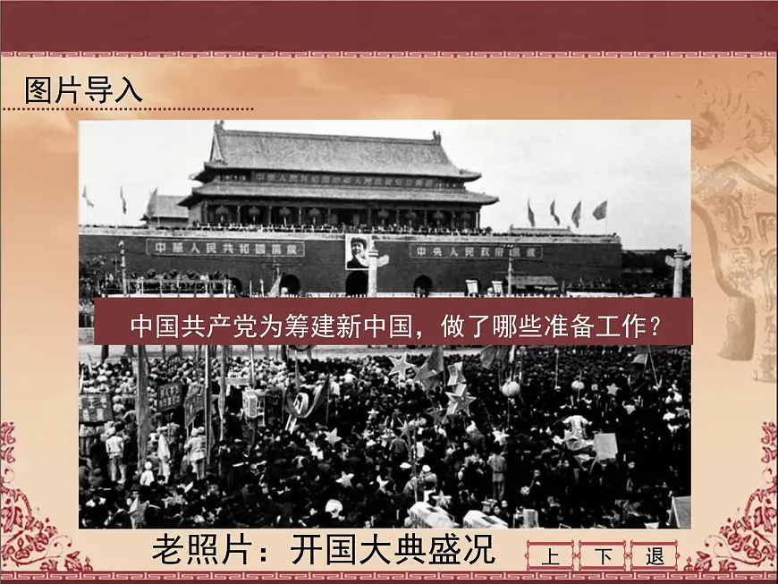 人民版高中历史必修1 4-1《新中国初期的政治建设》课件第3页