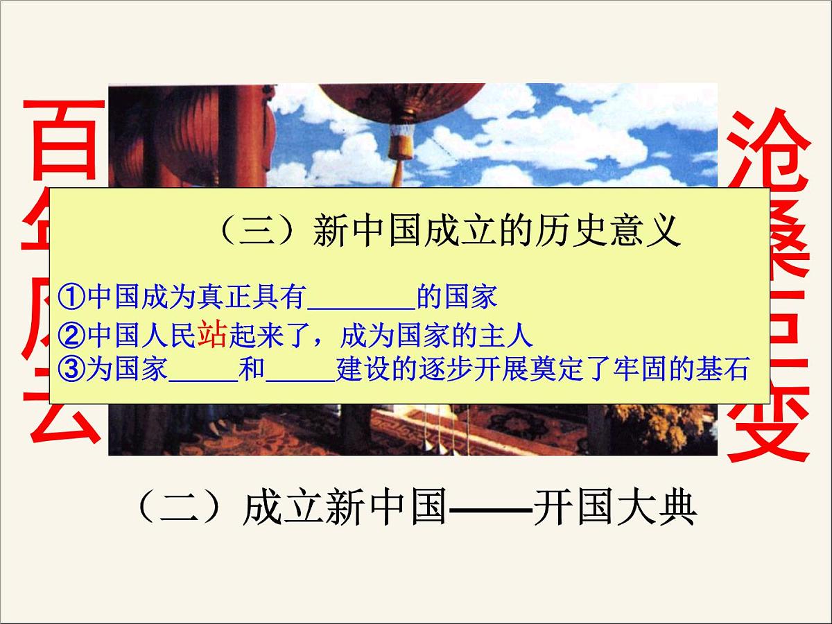 人民版高中历史必修1 4-1《新中国初期的政治建设》课件第6页