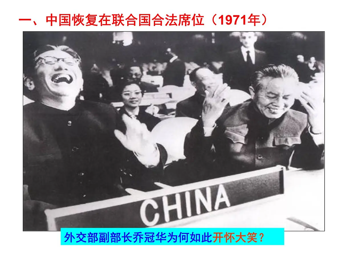 人民版高中历史必修1 5-2《外交关系的突破》课件第4页