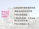 人民版高中历史必修1 6-2《卓尔不群的雅典》基础知识课件