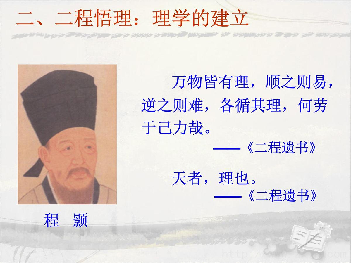 人民版高中历史必修3 1-3《宋明理学》课件第7页