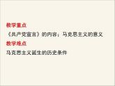 人民版高中历史必修1 8-1《马克思主义的诞生》课件