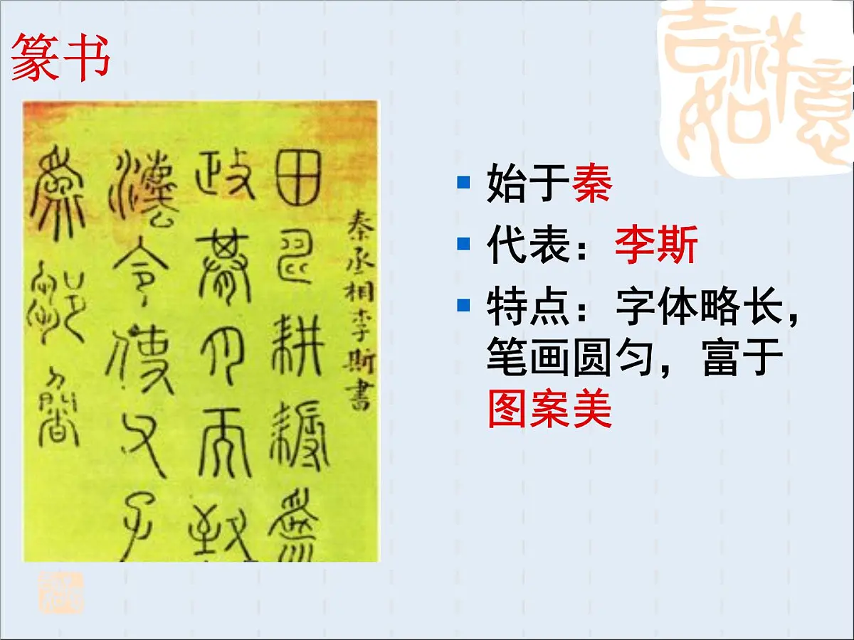 人民版高中历史必修3 2-2《中国的古代艺术》知识梳理型课件第5页