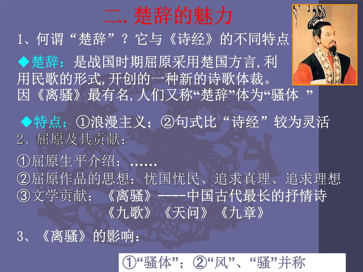 人民版高中历史必修3 2-3《中国古典文学的时代特色》课件第8页