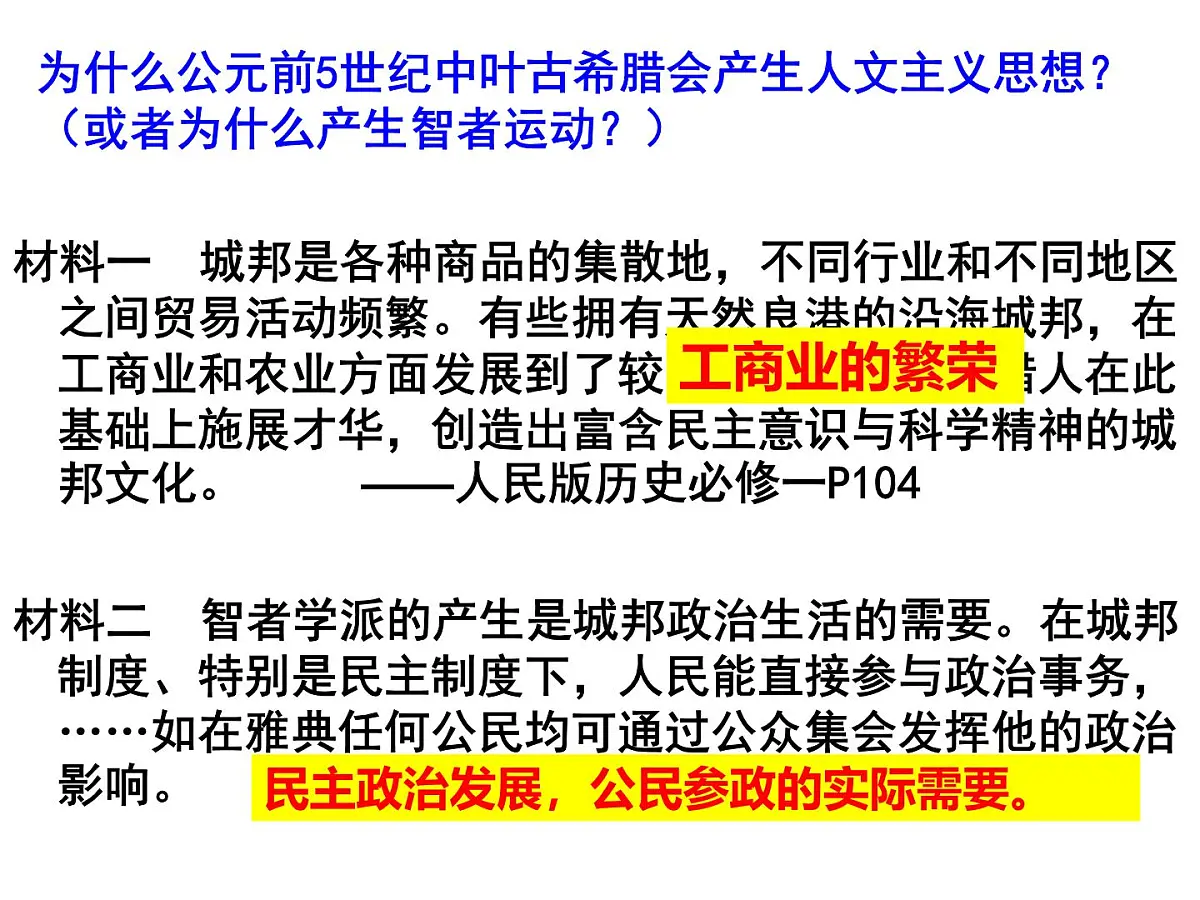 课件—人民版高中历史必修3 6-1《蒙昧中的觉醒》第6页