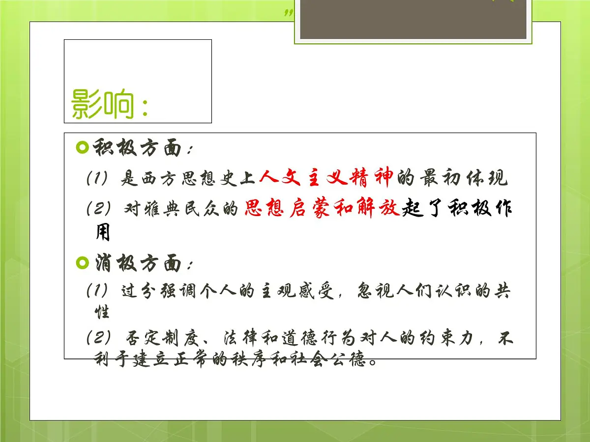 人民版高中历史必修3 6-1《蒙昧中的觉醒》课件第6页