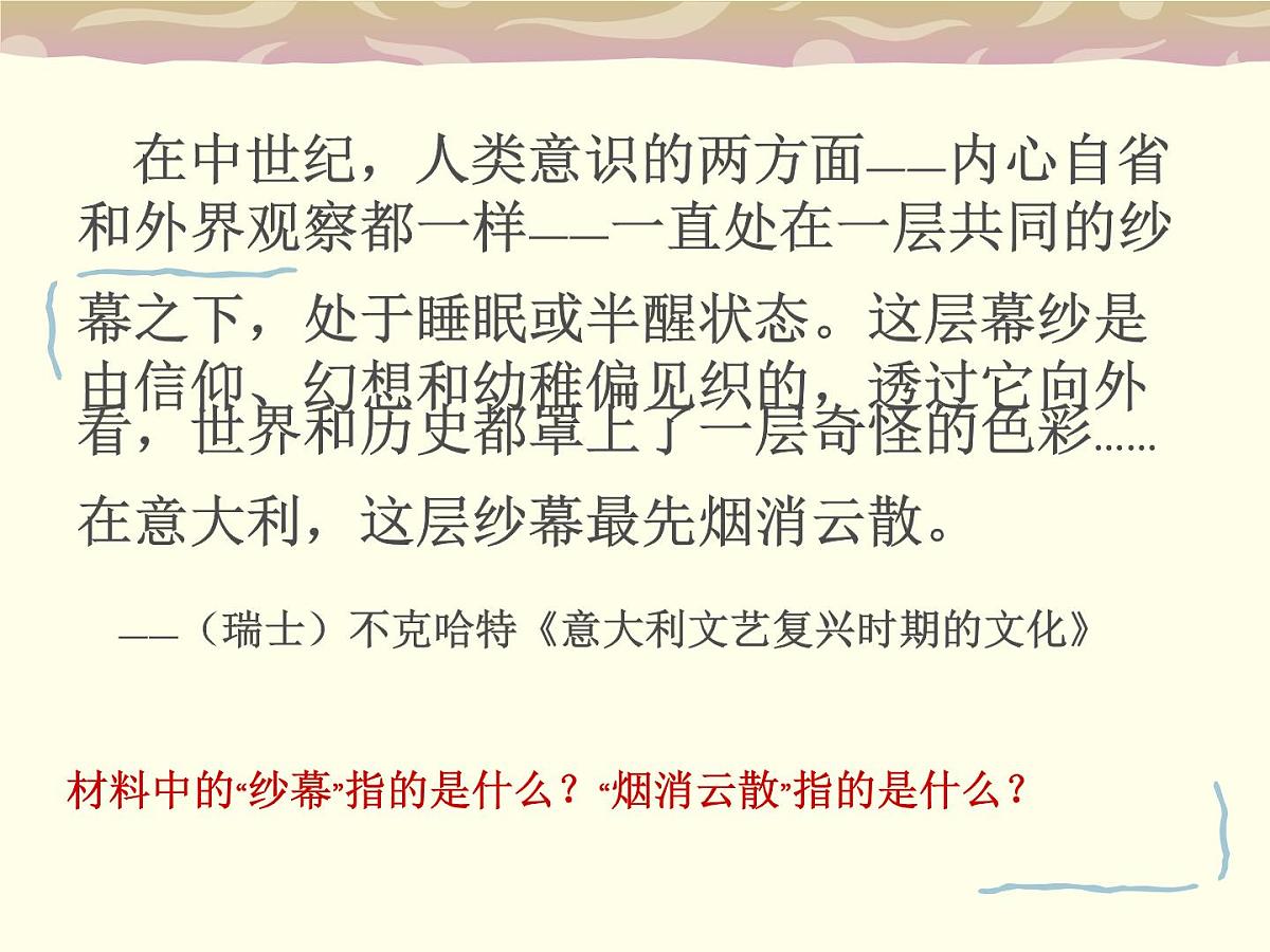 人民版高中历史必修3 6-2《神权下的自我》课件第3页