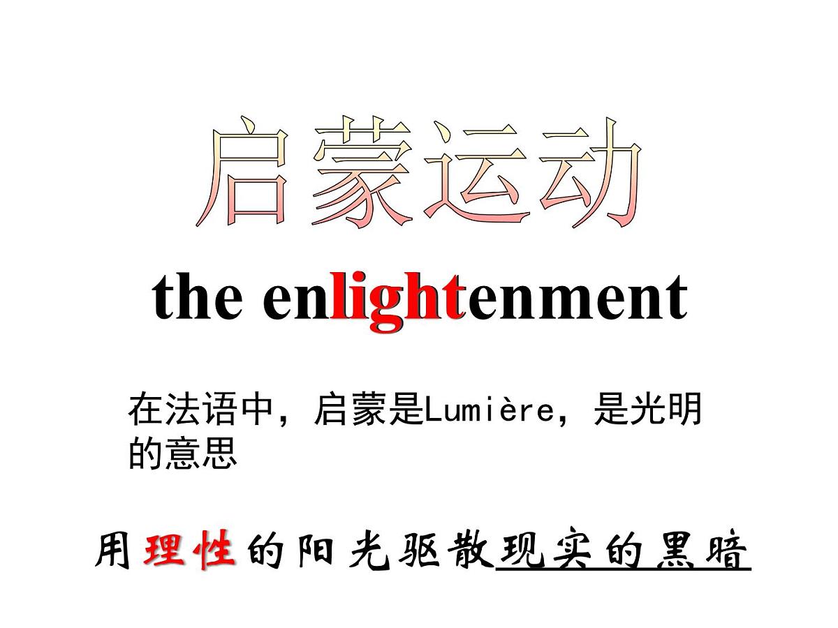 人民版高中历史必修3 6-3《专制下的启蒙》课件第2页