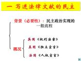 人民版高中历史选修2 2-1《写进法律文献的民主》课件