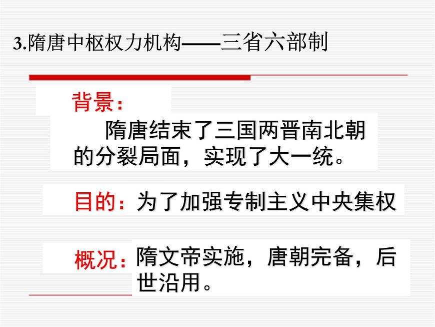 岳麓版高中历史必修1 1-3《古代政治制度的成熟》课件第7页