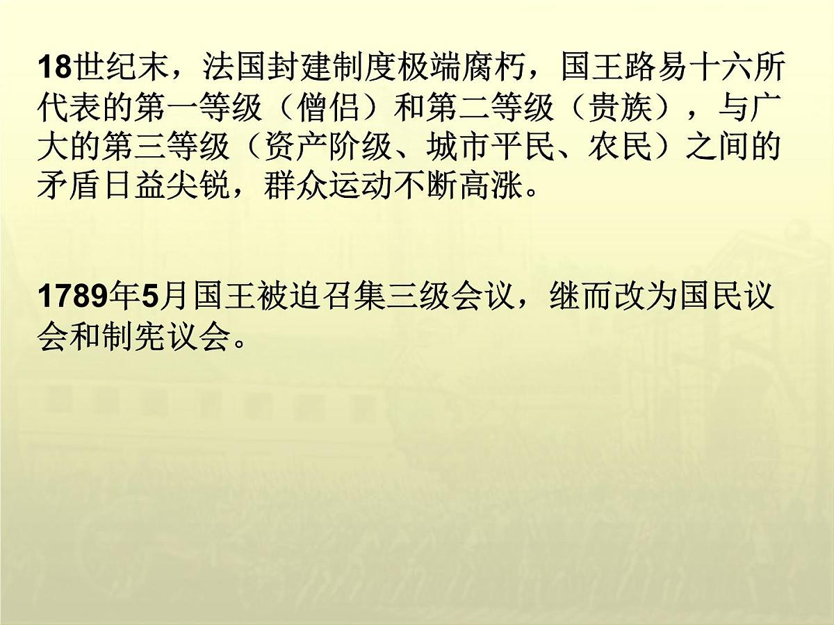 人民版高中历史选修4  3-4《“军事天才”拿破仑·波拿巴》课件第2页