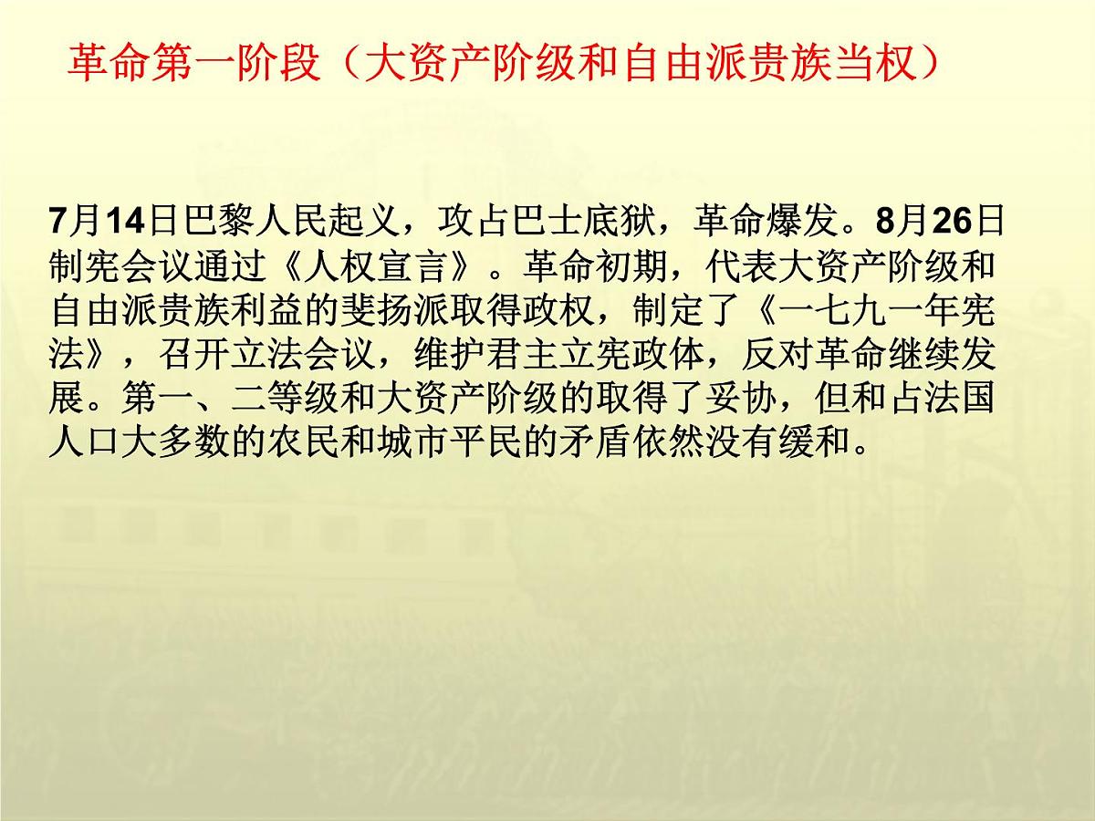 人民版高中历史选修4  3-4《“军事天才”拿破仑·波拿巴》课件第3页