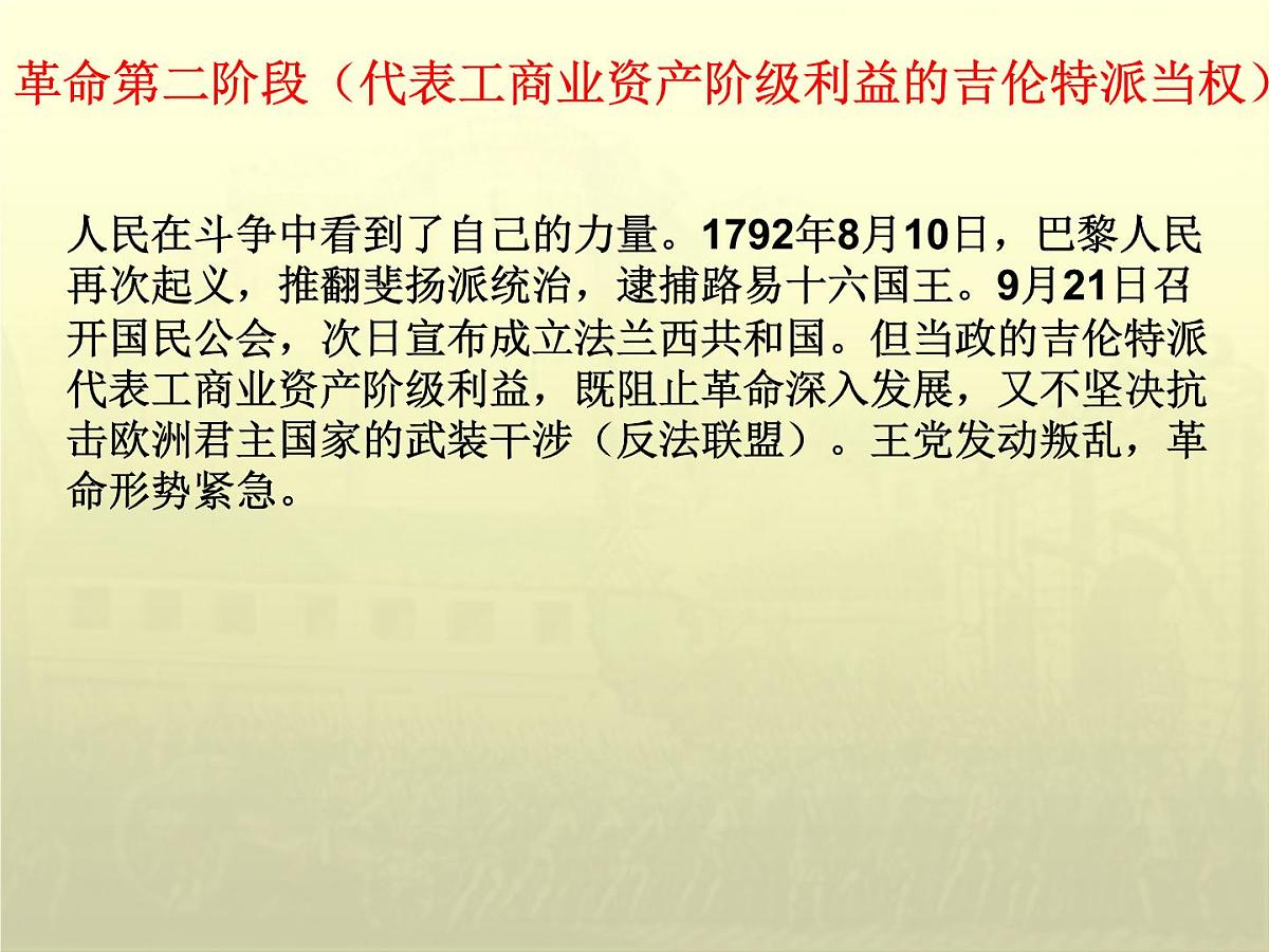 人民版高中历史选修4  3-4《“军事天才”拿破仑·波拿巴》课件第4页