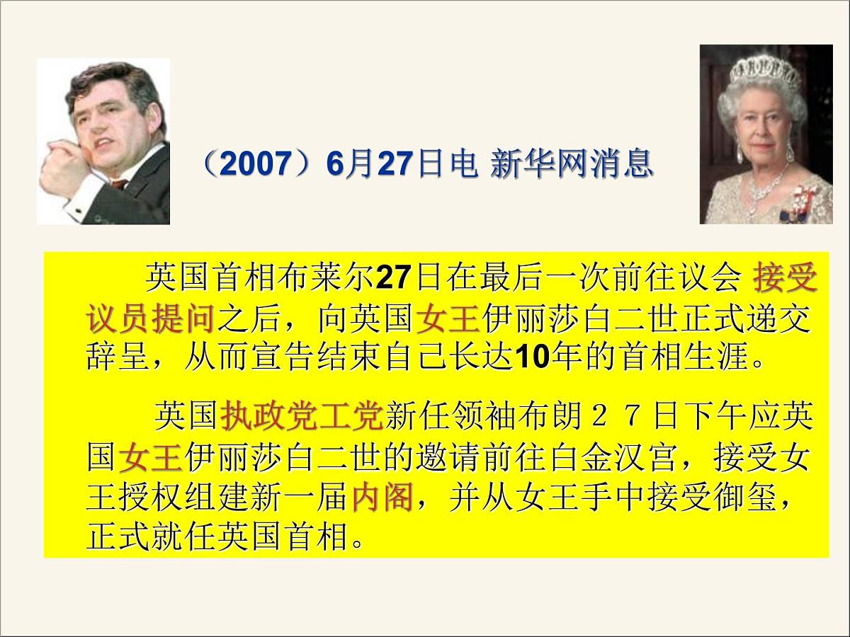 人民版高中历史必修1 7-1《英国代议制的确立和完善》情境创设课件第4页