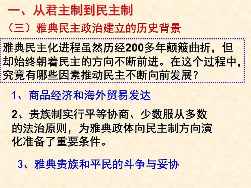 岳麓版高中历史必修1 2-6《雅典城邦的民主政治》课件第6页