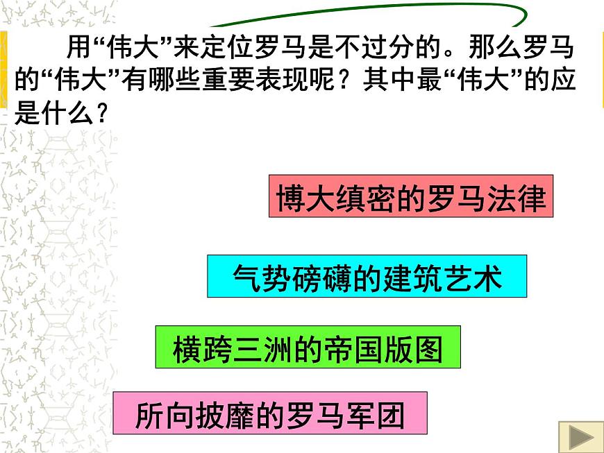 岳麓版高中历史必修1 2-7《古罗马的政制与法律》课件第3页